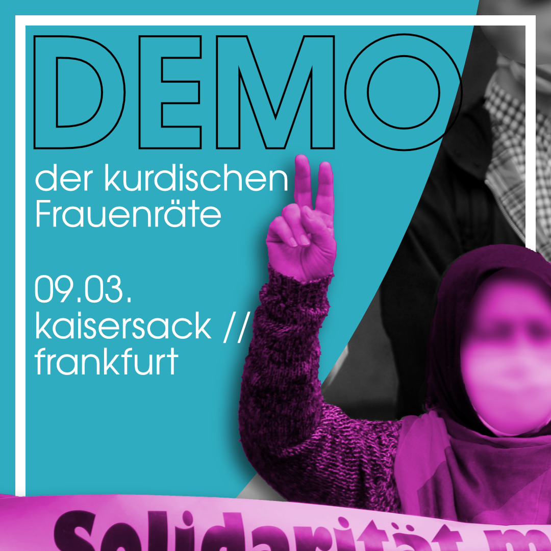 Demo der kurdischen Frauenräte – 09.03.
